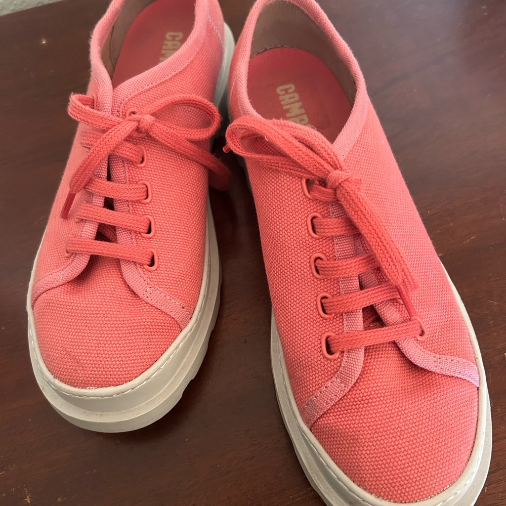 Camper Coral Canvas Sneakers size 38